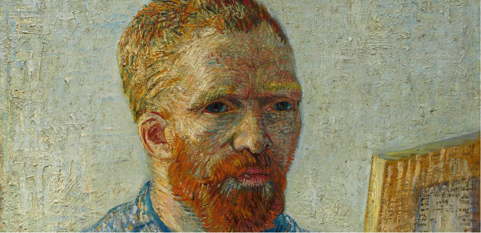 Colores complementarios en el autorretrato de Van Gogh Colores complementarios en el autorretrato de Van Gogh